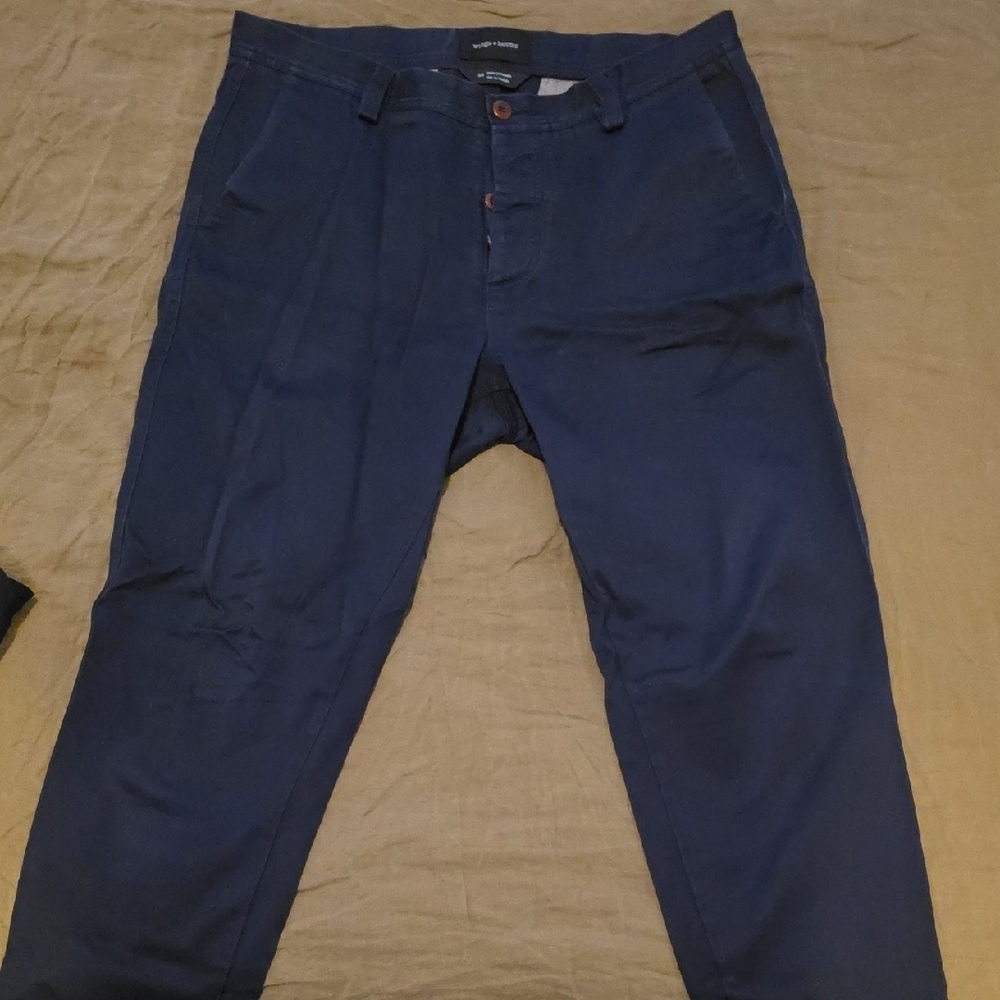 Wings + Horns Navy Men's Chinos